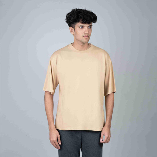 Oversized Round Neck T-Shirt - Tupe