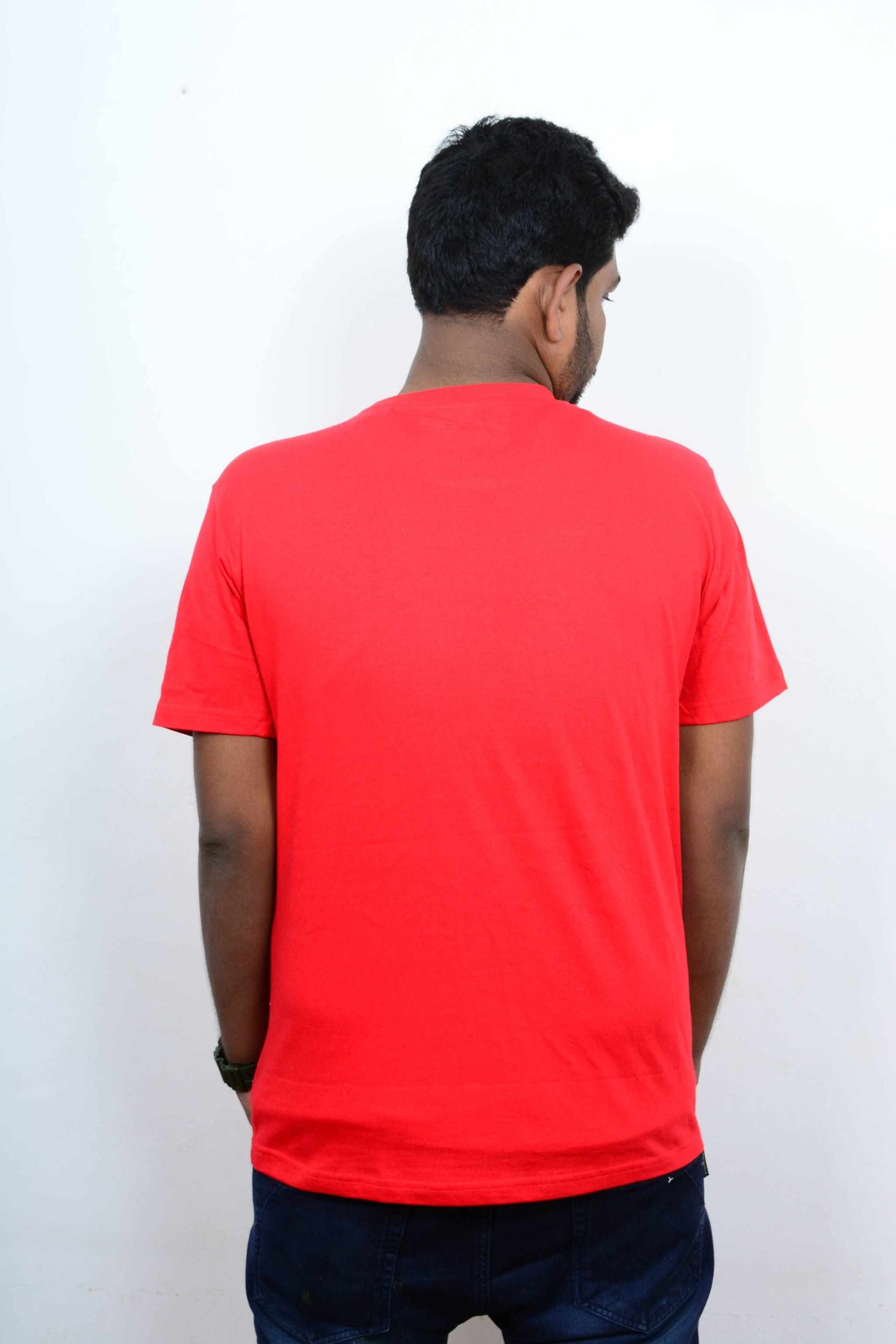 Amazing Comfort & Style with Unisex Red Bio-Washed Cotton T-Shirt