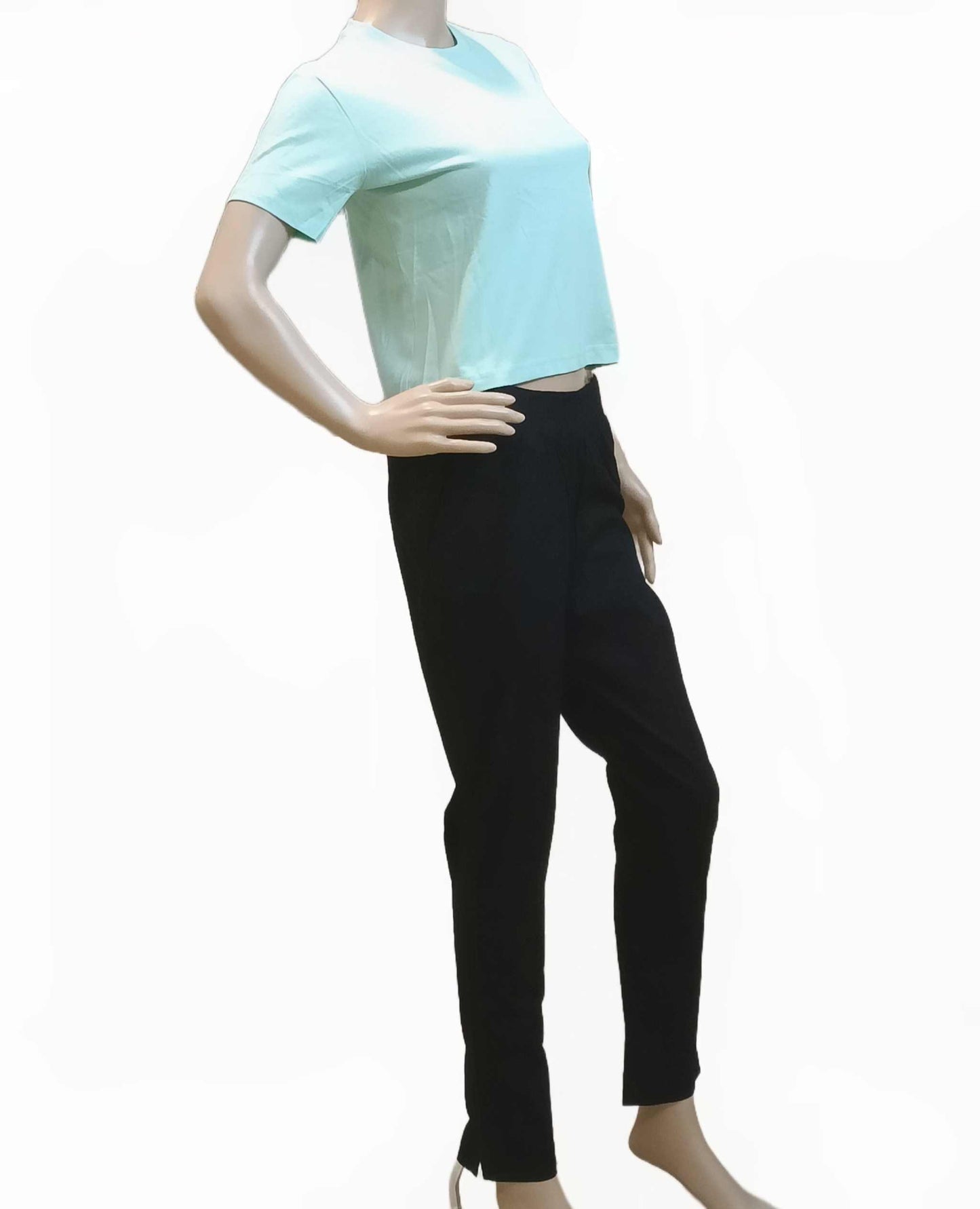 Plain Crop Top - Mint