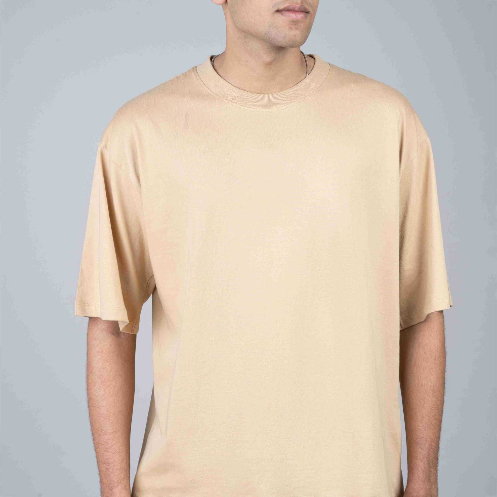 Oversized Round Neck T-Shirt - Tupe