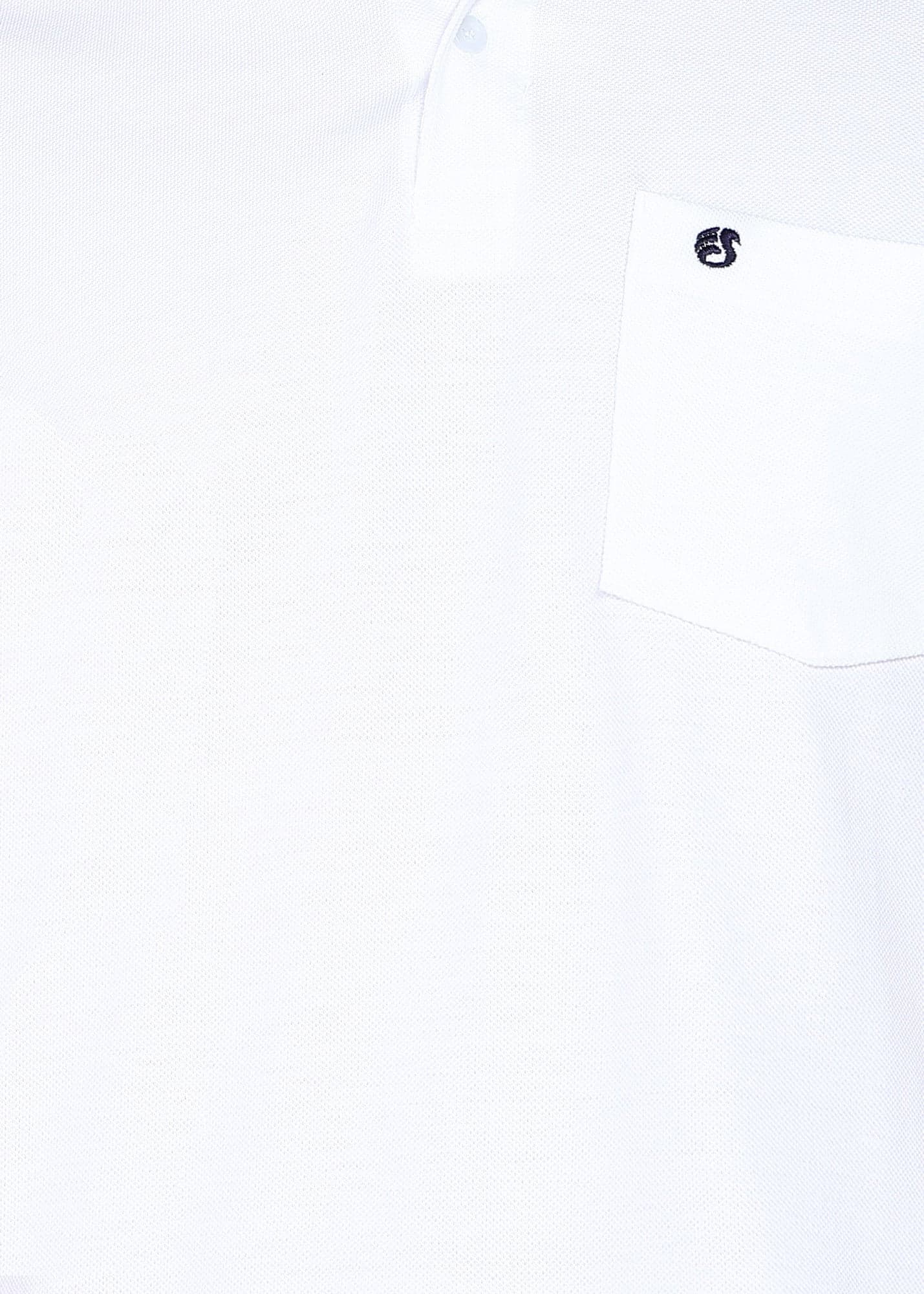 eSiddhi Premium White Polo T-Shirt