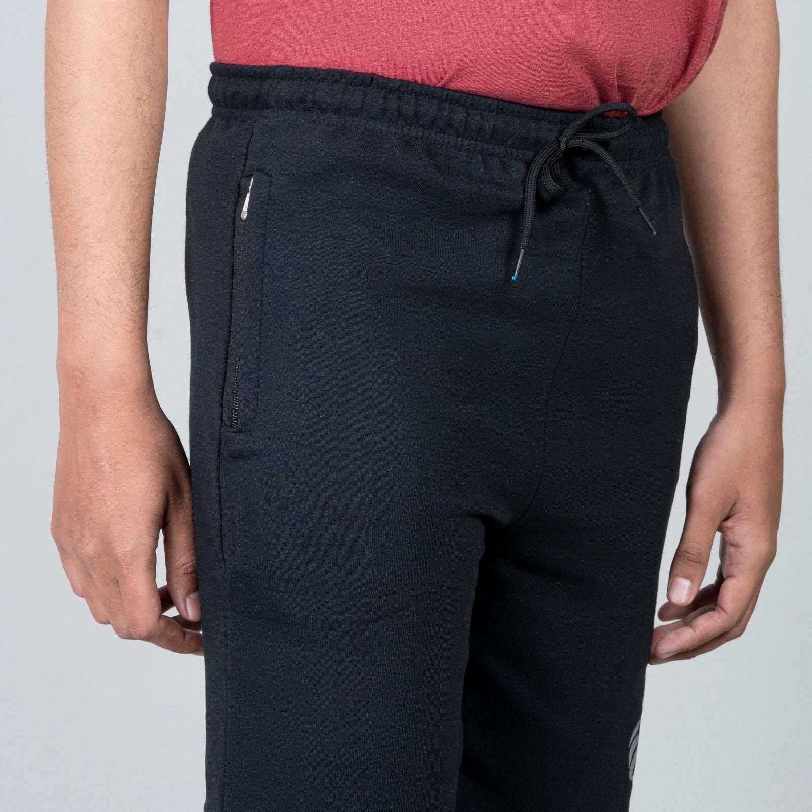 Men cotton shorts - Black