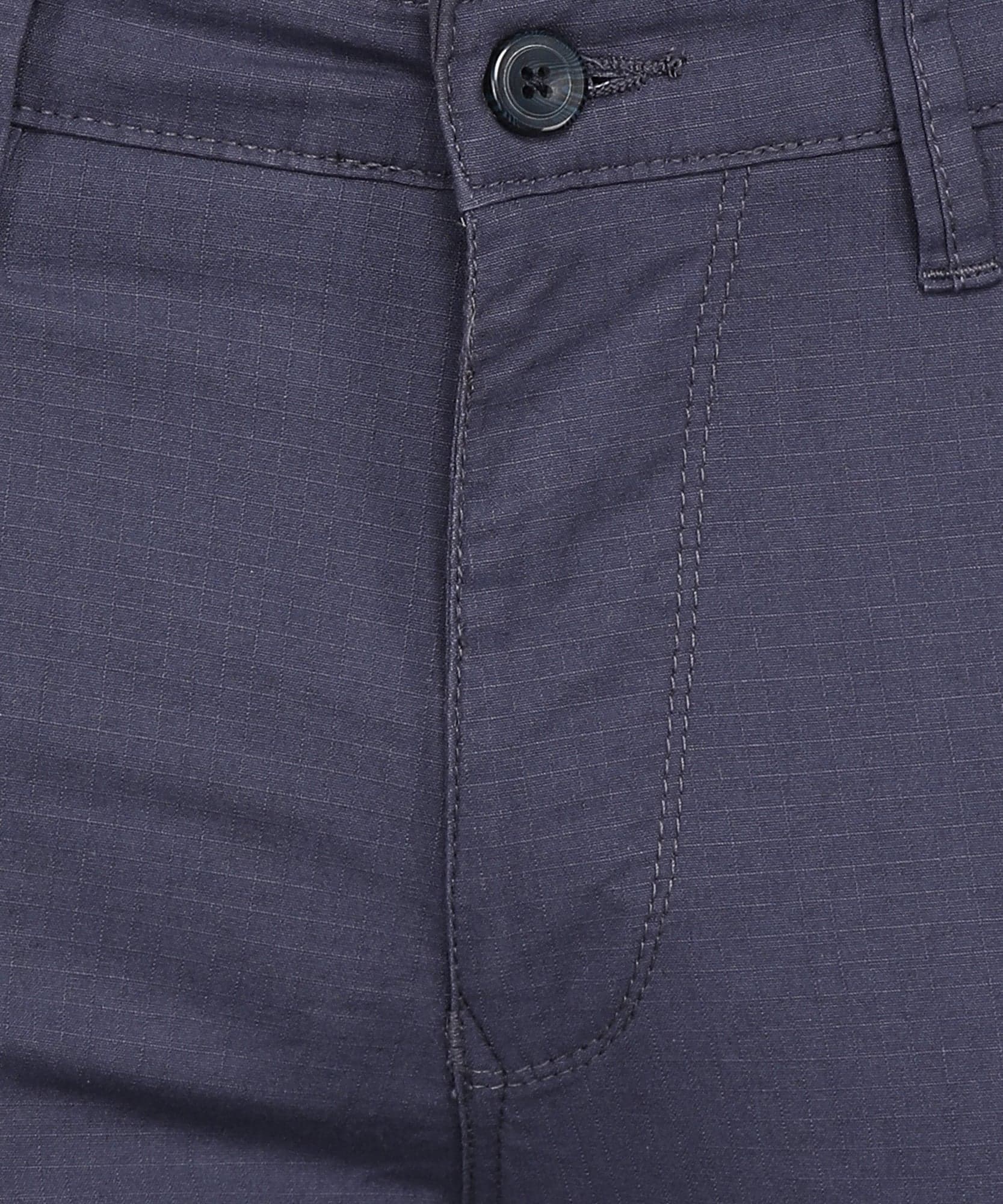 eSiddhi Men Purple blue Solid Slim Fit Chinos for Men