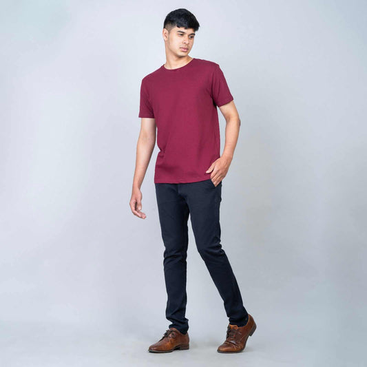 Casual Cotton Pants for Men Black
