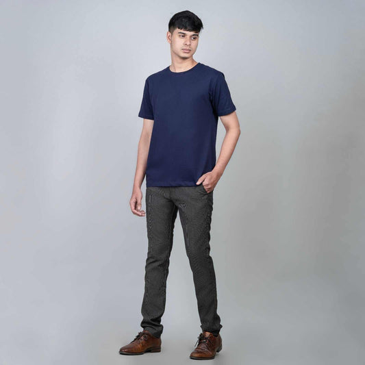 casual cotton pants for men - Brown