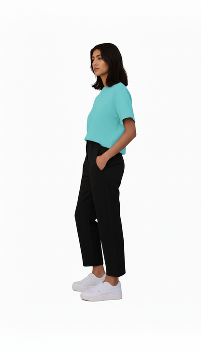 Plain Crop Top - Mint