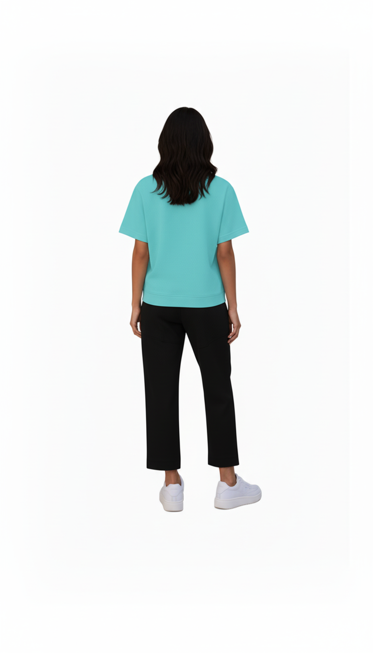 Plain Crop Top - Mint