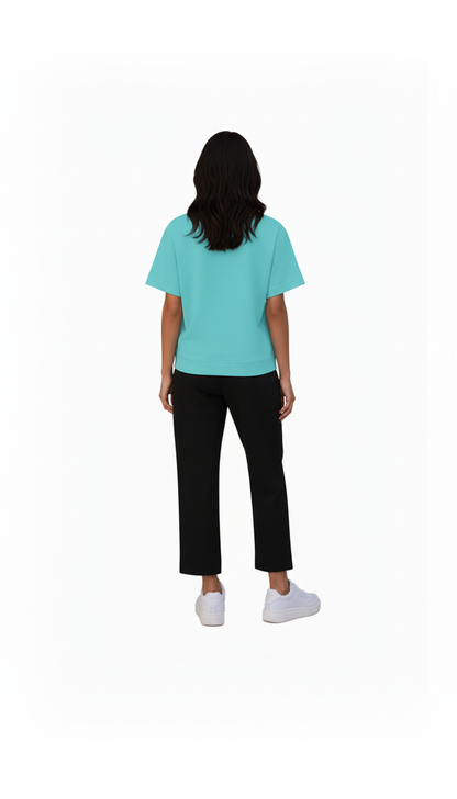 Plain Crop Top - Mint