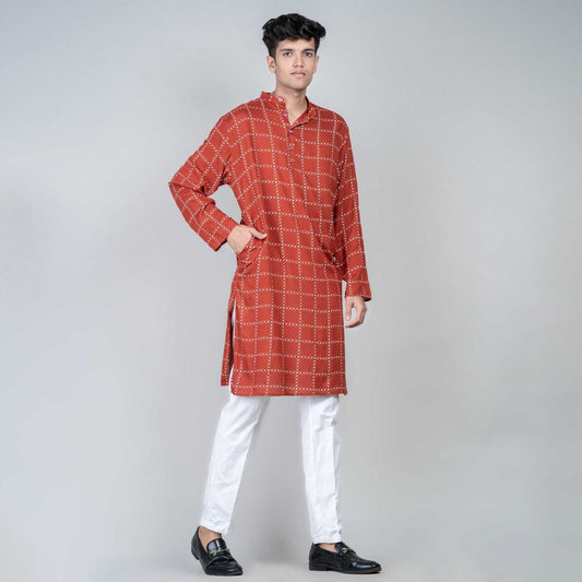 Casual Long Kurta for men