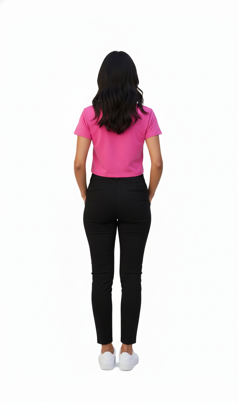 Plain Knot Top - Pink