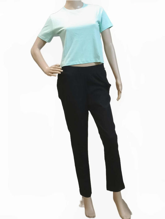 Plain Crop Top - Mint